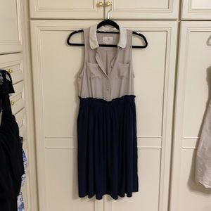 Anthropologie silk dress